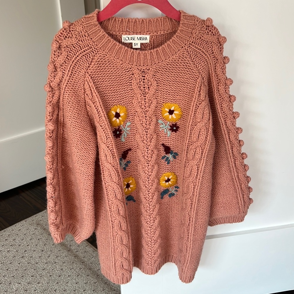 Girls Louise Misha Sweater Dress